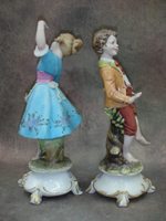 Статуэтка. Фарфор. Детский танец пара. Capodimonte. Италия