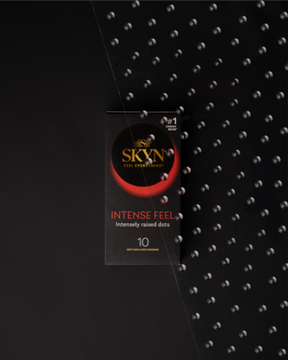 Презервативы полиизопреновые SKYN Intense feel № 10 (10 шт.), точечные