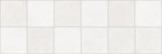 Настенная плитка Alma Ceramica TWU3090CUB07R Cube 30x90 белая матовая под мозаику / пэчворк