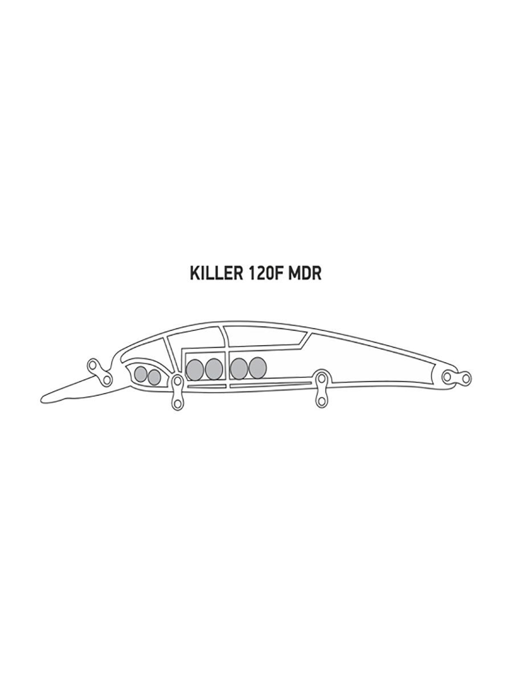 Воблер для рыбалки LureMax KILLER