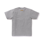 A Bathing Ape Bathing Ape Katakana Ape Head Tee Ss24 серый