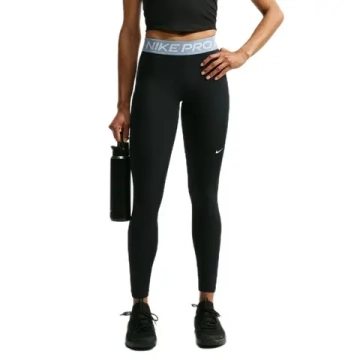 Женские леггинсы Nike Pro 365 Tight - black/work blue/white