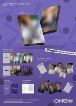Альбом ONEW - 1st Single Album NEMO IT IS. Version