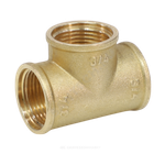 Тройник латунь Ду 15 (1/2") ВР/ВР VALFEX VF.130.L.012