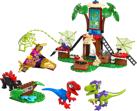 Конструктор LEGO Marvel 11200 Битва паука и Гобби-раптора в штаб-квартире Дома на дереве