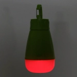 Фонарь туристический подвесной 3 режима, 3LED, 3AAA карабин 5688