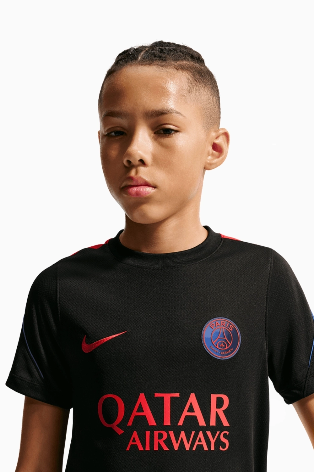 Футболка Nike PSG 26/27 Strike Junior - черный