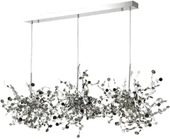 Подвесной светильник Garden GARDEN SP3х3 L1200 CHROME Crystal Lux