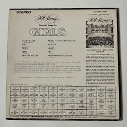 Винтажная виниловая пластинка LP 101 Strings Plays Hit Songs For Girls (USA 1967)