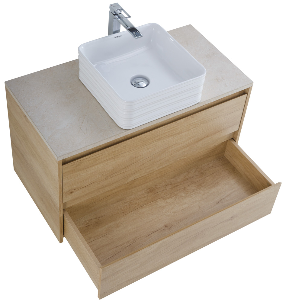 Тумба подвесная под столешницу BelBagno KRAFT-800-2C-SO-RNN