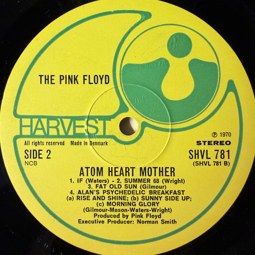 Pink Floyd ‎– Atom Heart Mother (Дания 1970г.)