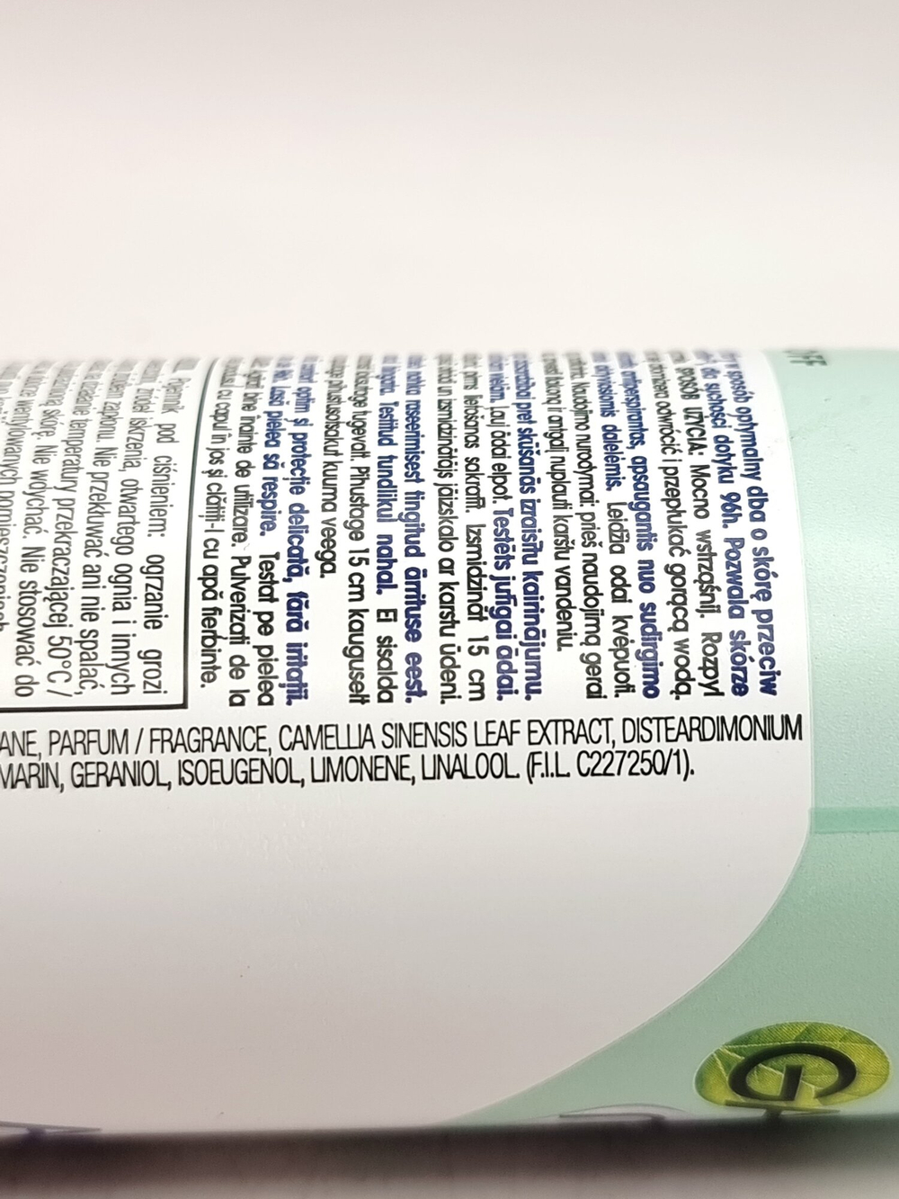 Garnier Mineral Action Control+ Дезодорант-антиперспирант спрей, 96 ч 150 мл (Франция)