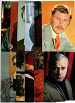№72 Открытки Артисты и актёры СССР 1970–1980-е г. 25 штук. Цветные, чистые, без повторов