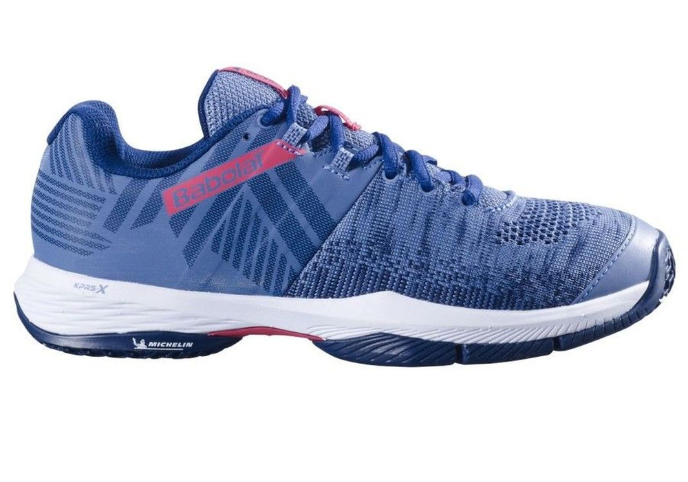 Женские падельные кроссовки Babolat Sensa — infinity/dark blue