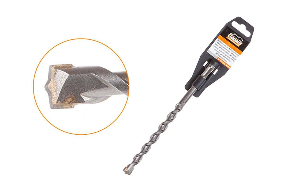 Бур сверло 25x550x610 мм, SDS-plus GEPARD GP0125-610