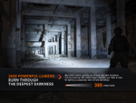 Тактический фонарь Fenix PD36R Pro красный, PD36RPRORED