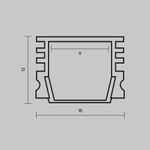 Профиль Led Strip 631006