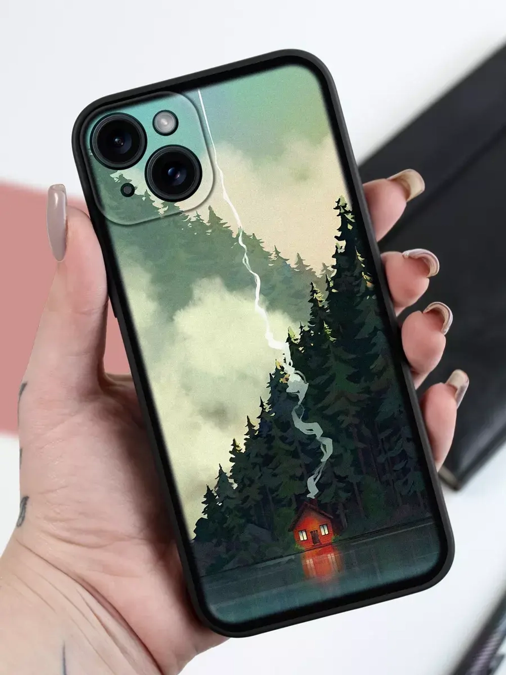Чехол на iPhone 14 Plus с принтом