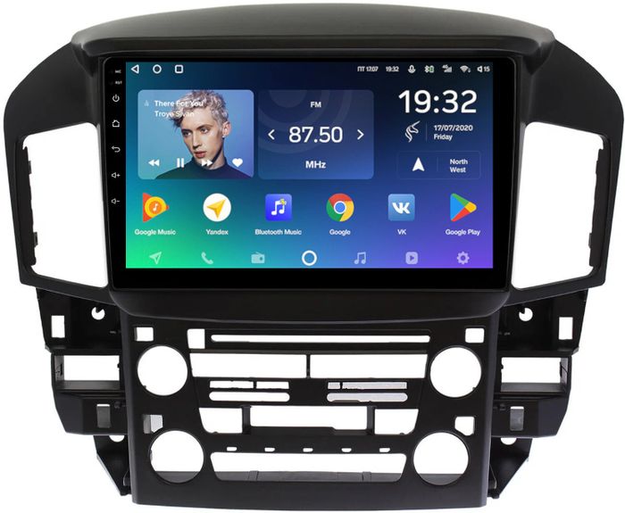 Магнитола для Lexus RX300 U10, Toyota Harrier 1 1997-2003 (взамен монохрома) - Teyes CC2 PLUS монитор 9" QLED, Android 10, Быстрая, SIM-слот