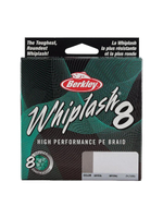 Шнур плетеный для рыбалки Berkley Whiplash8 Crystal (прозрачный), 300 м, 0,08 мм, 12,9 кг