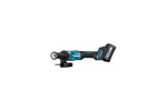 Машина шлифовальная угловая Makita аккум. XGT BL 40В, 125 мм, с комплектом аккум. 2x4Ач BL4040F, зарядным устройством DC40RA, Makpac 4 GA005GU201