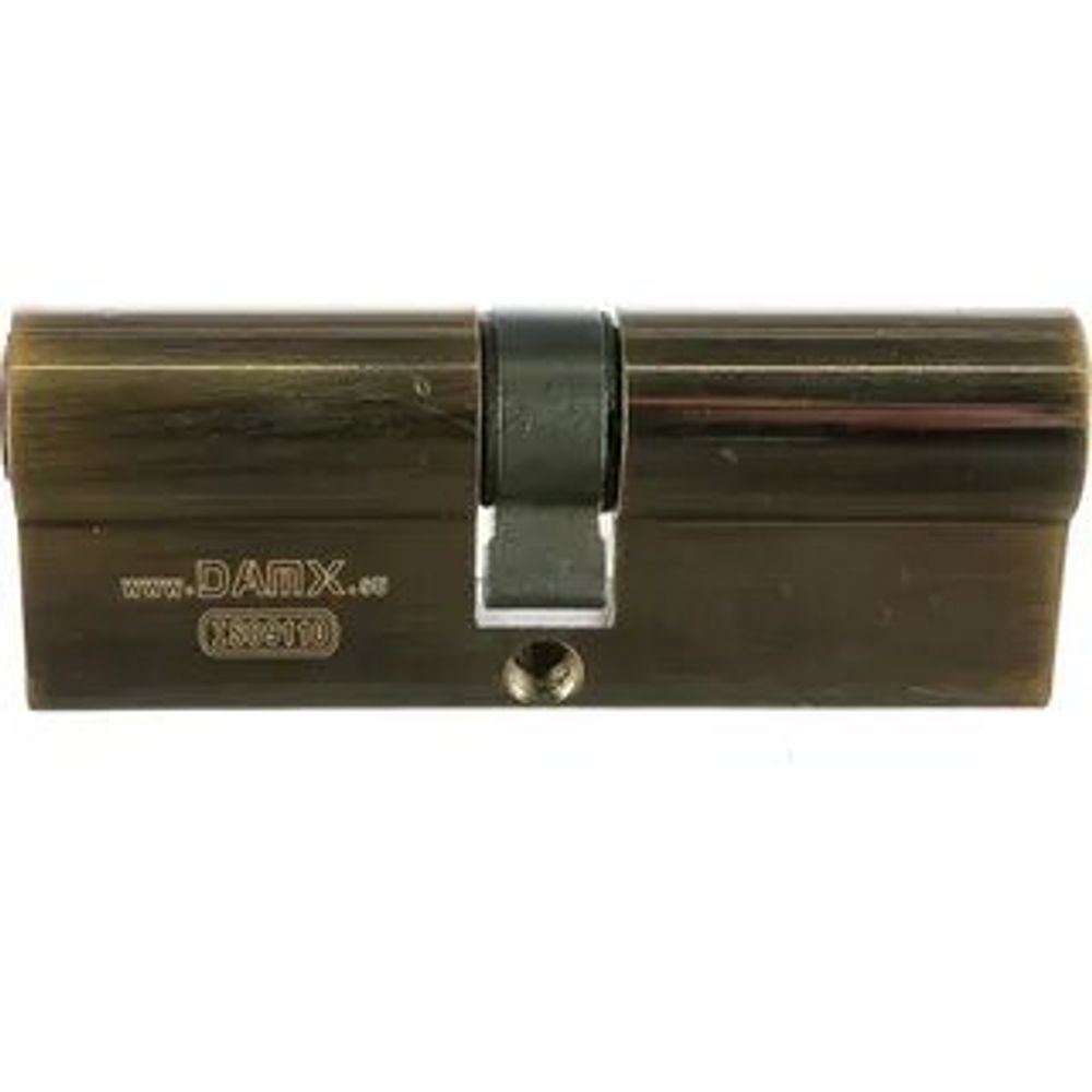 Цилиндровый механизм DAMX N80 AB ключ/ключ (античная бронза)  Арт.12867