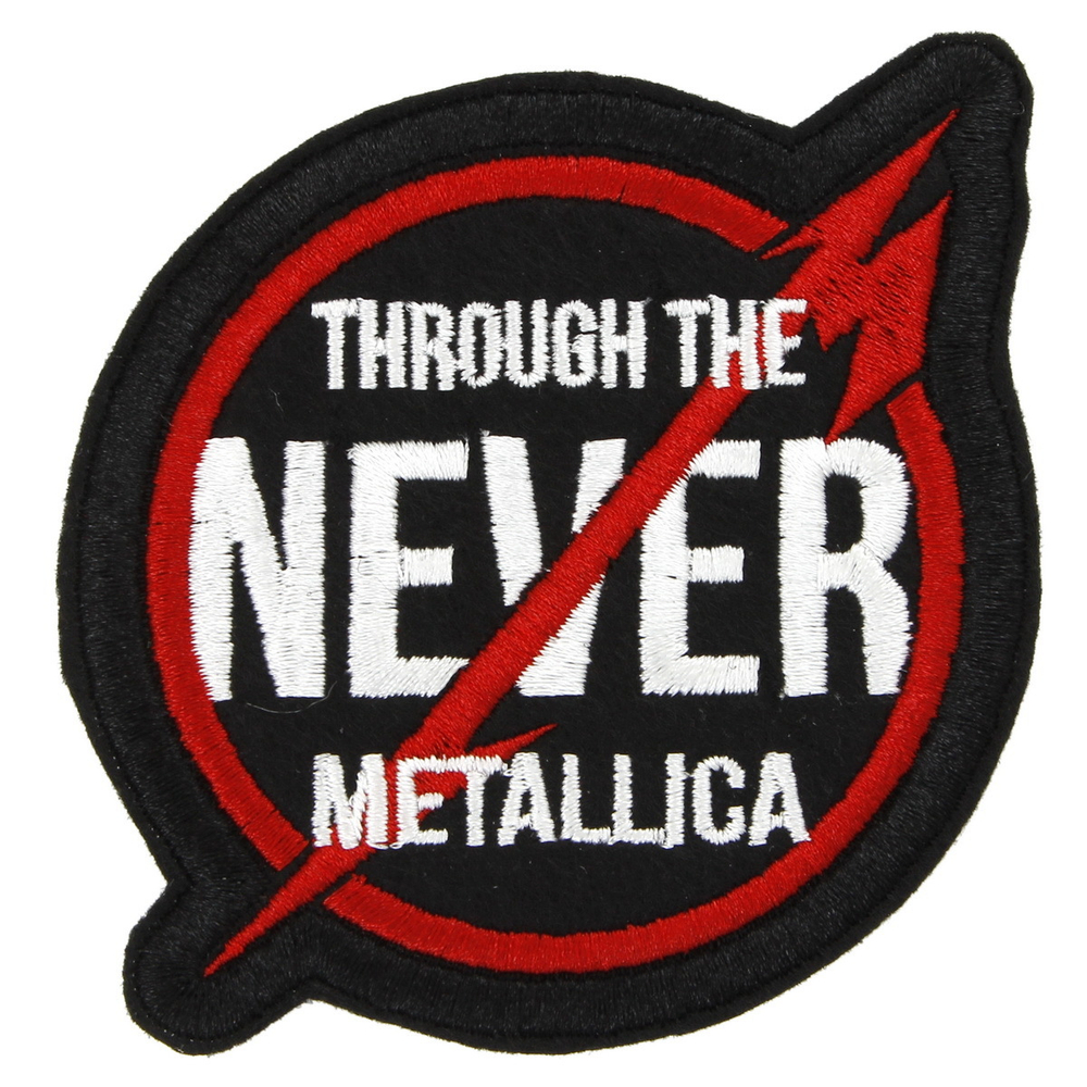 Нашивка с вышивкой группы Metallica