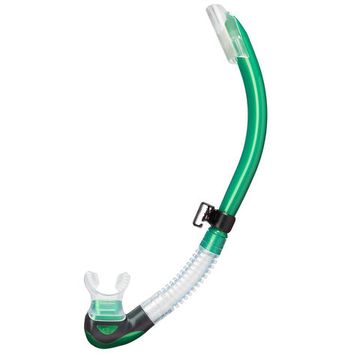 Трубка TUSA SP-170 Platina II Hyperdry прозрачный/зеленый