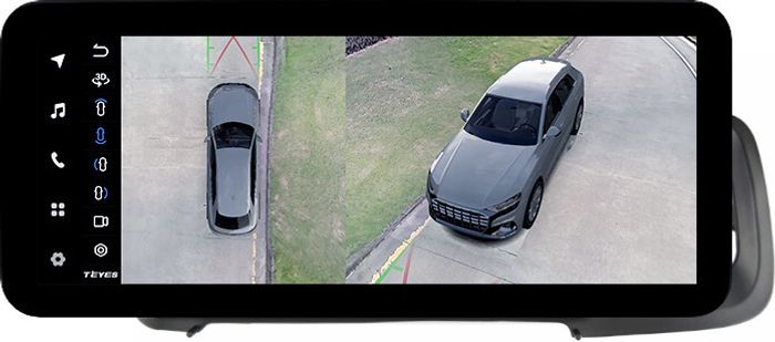 Магнитола для Volvo S60 2 Y20 2010-2018 - Teyes LUX ONE 360 монитор 12.3" 2K QLED на Android 10, Быстрая, CarPlay, 4G SIM-слот, 4 камеры в комплекте