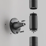 Фиксатор для накладного монтажа системы Shelf, CA026BS-B. TM Maytoni