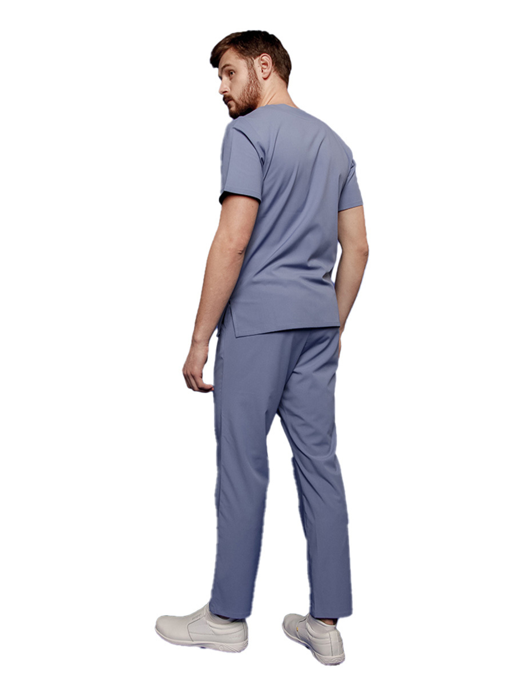 Брюки медицинские женские Pulse R122 с эластичным поясом, коралловый, 50