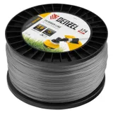 Леска для триммера двухкомпонентная звезда, 2,0мм х 374м, на DIN катушке EXTRA CORD Denzel — фото 2