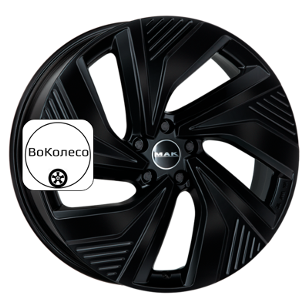 7,5x19/5x114,3 ET49,5 D67,1 Electra Gloss Black MAK