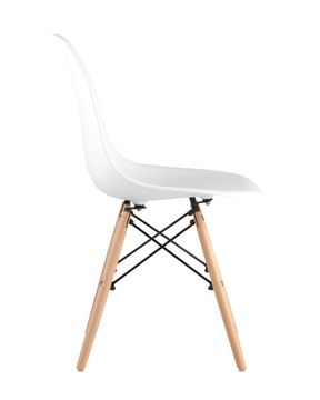 Стул Eames Style DSW белый (разборный каркас)