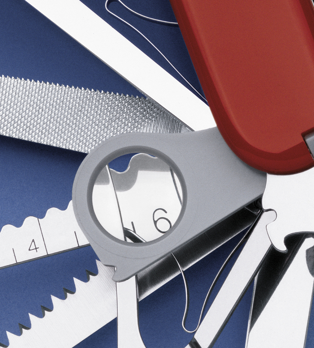 Нож Victorinox SwissChamp, 91 мм, 33 функции, красный