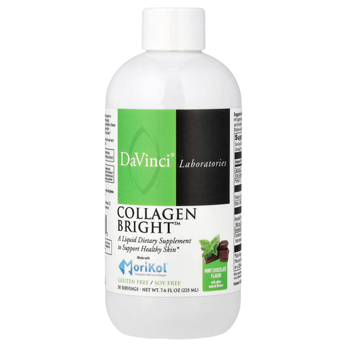 DaVinci Laboratories, Collagen Bright, мятный шоколад, 225 мл (7,6 жидк. унц.)