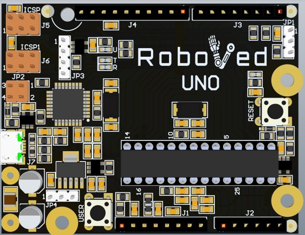 Контроллер Roboved UNO (Arduino IDE совместимый) Контроллер Roboved UNO (Arduino IDE совместимый)