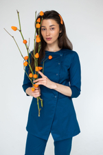 Блуза женская м272 toray стретч opal blue
