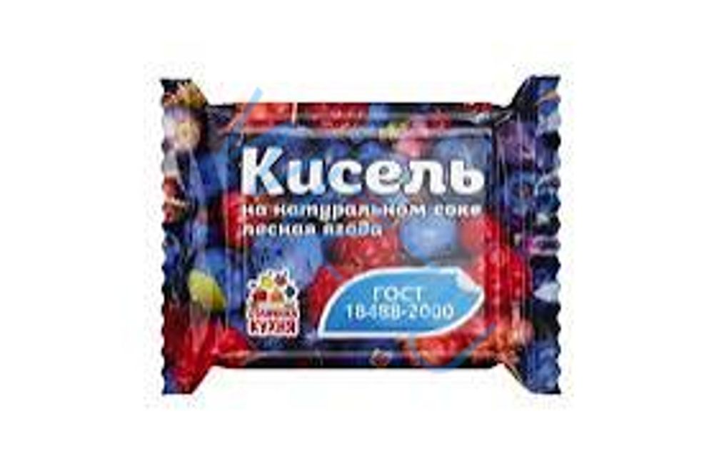 Кисель Отличная Кухня брикет 200г ГОСТ лесная ягода