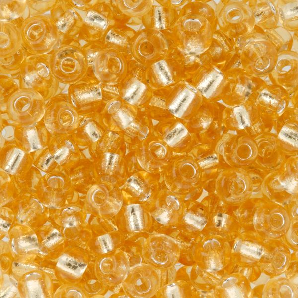 Бисер Zlatka 8/0 (2.9 мм), 100 г (10х10 г), №0022 св.золотой, GR