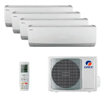 Мультисплит система на 4 комнаты Gree GWH07QAXA-K6DNC2C/I x 4 / GWHD(28)NK6OO (LC)(LH)