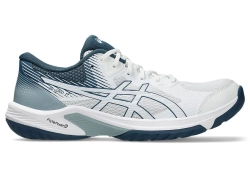 Мужские кроссовки для сквоша/бадминтона Asics Beyond FF - white/vintage indigo