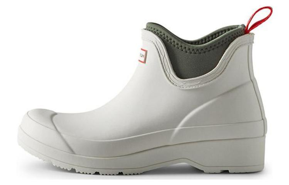Hunter 30mm logo-patch ankle rain boots Women"s