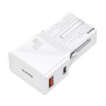 Зарядное устройство Baseus Universal Conversion Plug PPS Charger C+U 18W Youth Edition - White