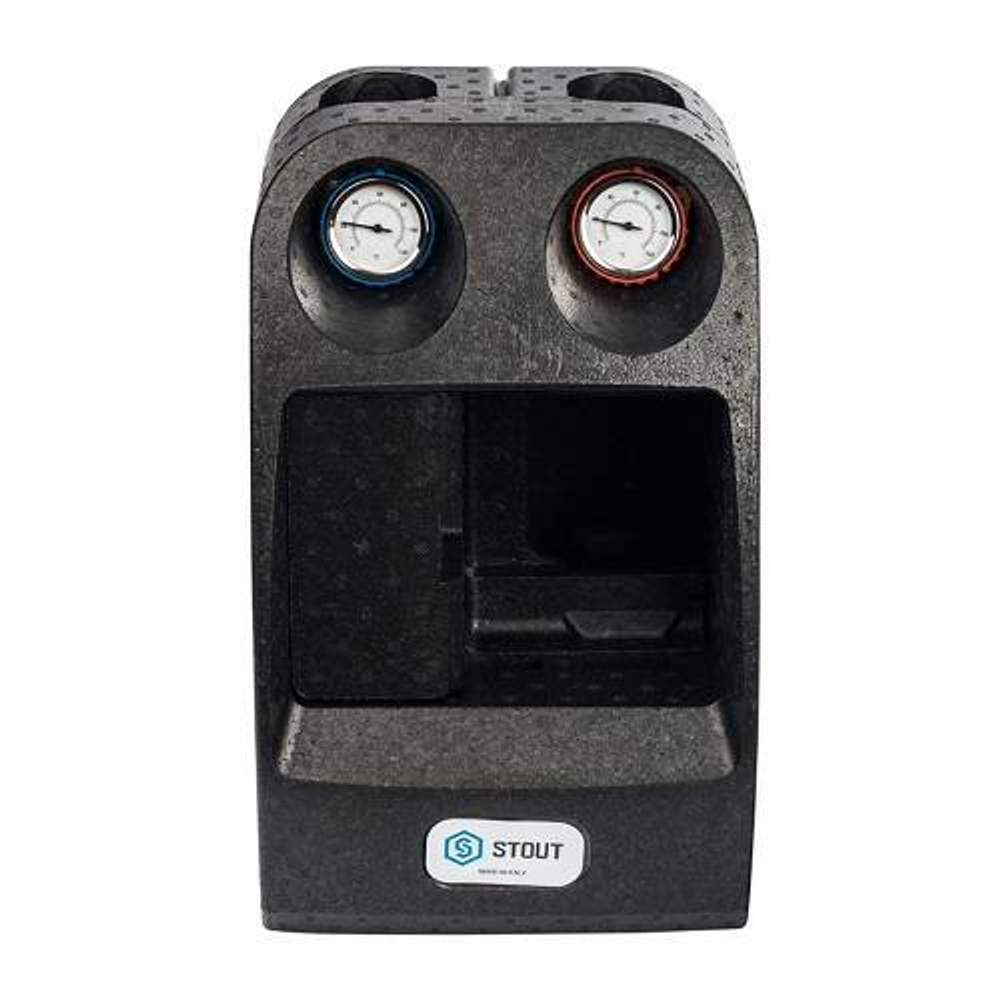 Насосная группа со смесителем STOUT SDG-0003 - Ду25 (без реверса, без насоса)