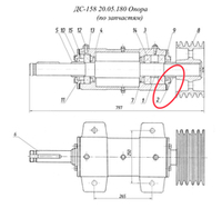 ДС-158 20.05.182 Втулка
