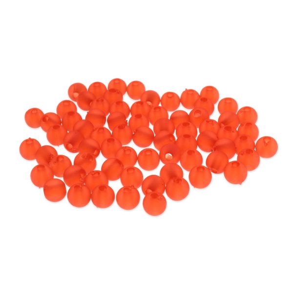 Бусины пластик ⌀6 мм, полупрозрачные, 20 г (170±10 шт) Astra&Craft (CS049 красный)