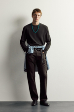 ФУТБОЛКА С ДЛИННЫМИ РУКАВАМИ AARON LEVINE X ZARA — ZARA