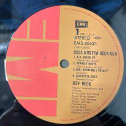 Винтажная виниловая пластинка LP The Jeff Beck Group Beck Ola (Япония 1976) (Оби)