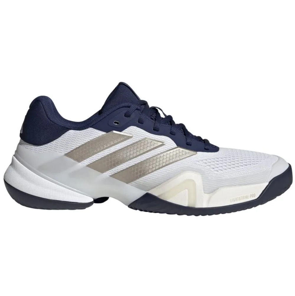 Теннисные кроссовки Adidas Barricade 14 M - cloud white/cyber metallic/dark blue